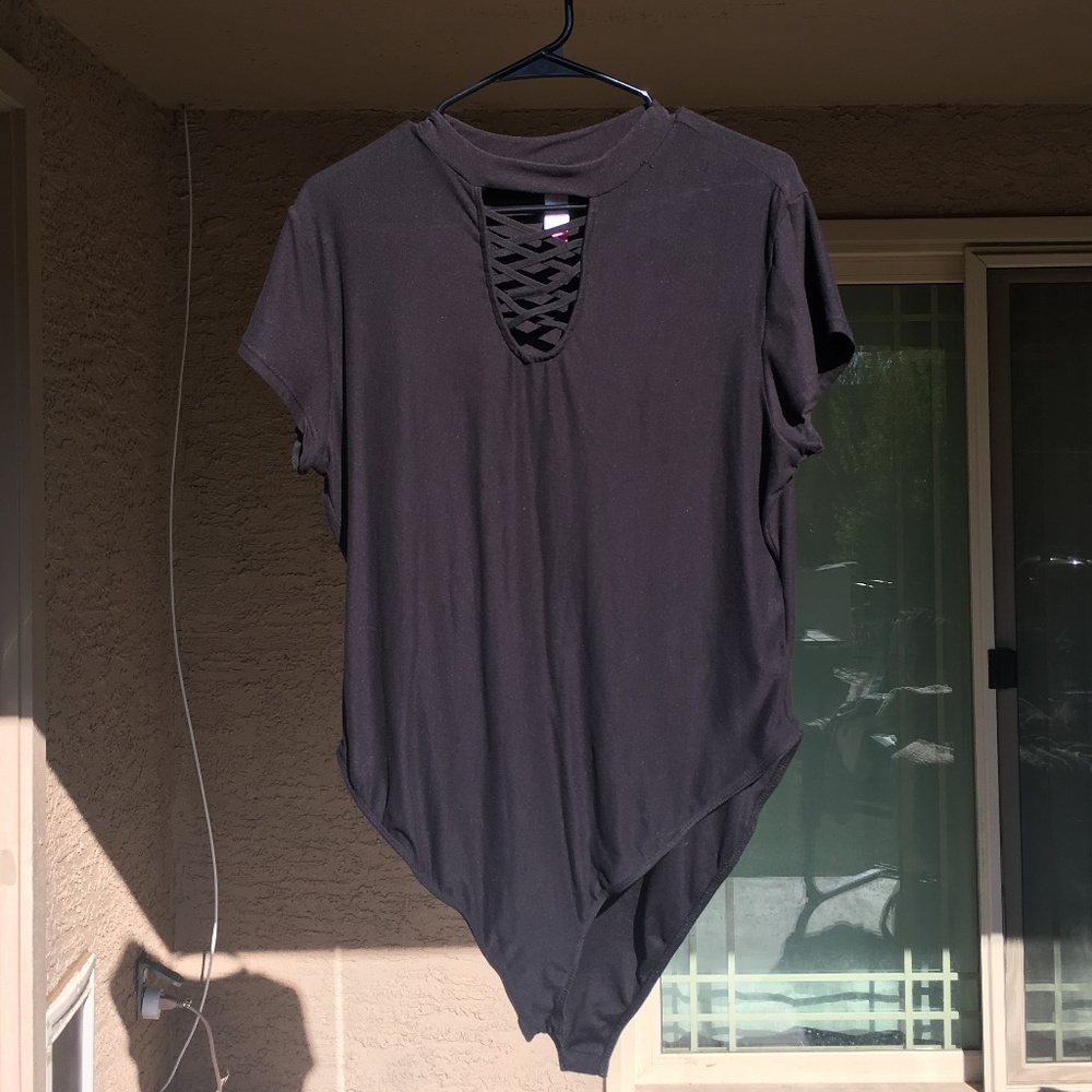 Super comfy black body suit